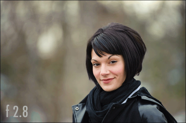 depth of field example DoF example