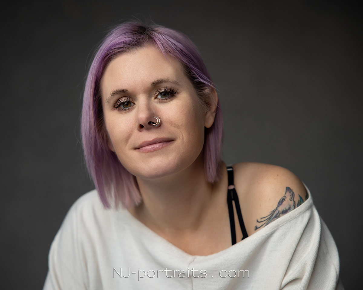 feminine portraiture studio photographer NJ