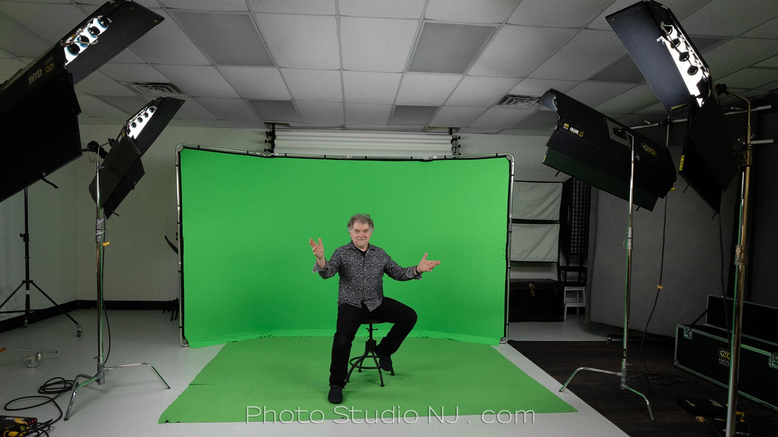 nj studio rental chroma key green screen for video