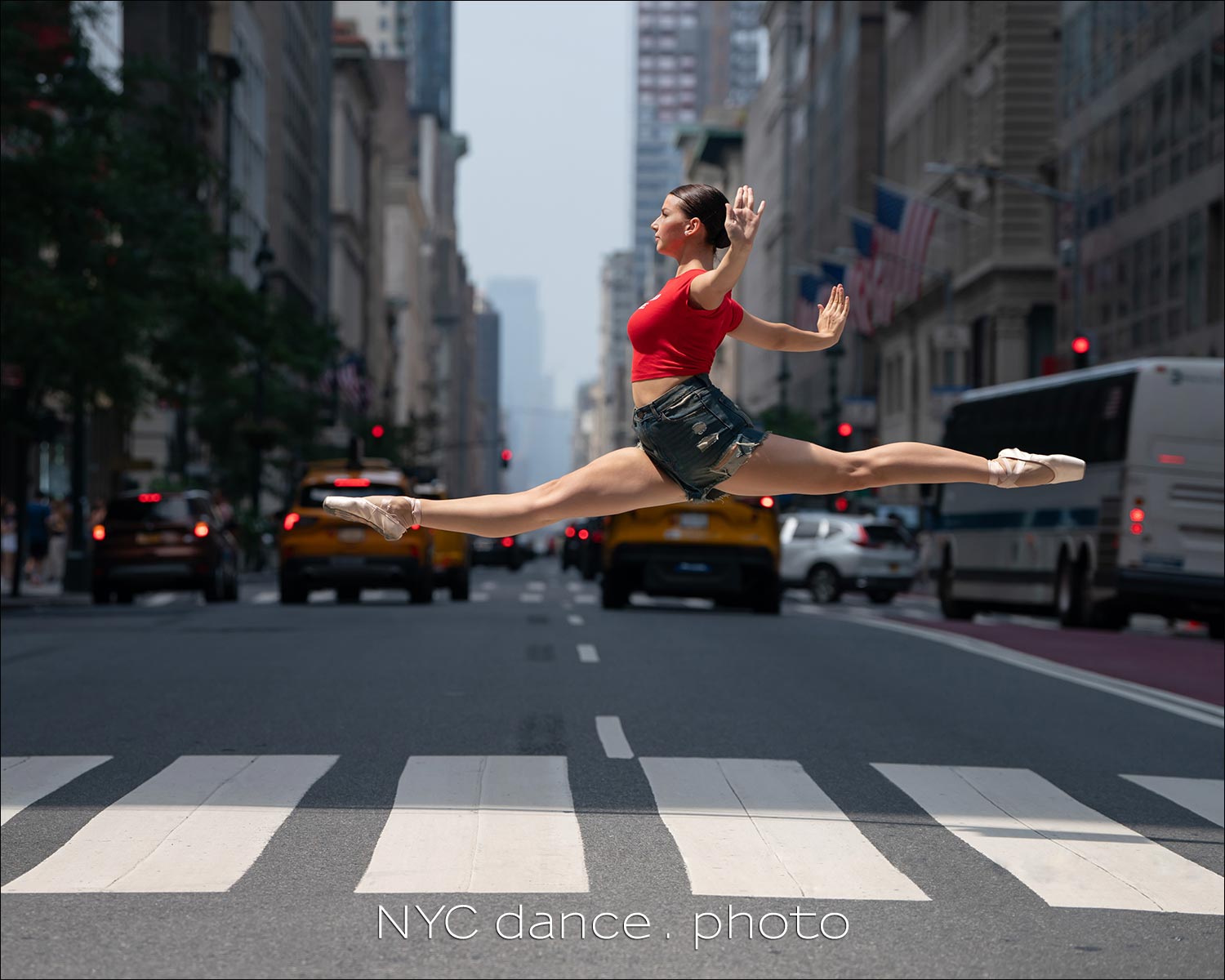 NYC dance photographer urban ballerina