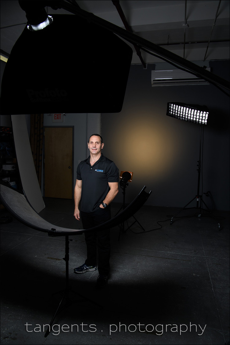 Headshot Photography Lighting Setup - Tangents