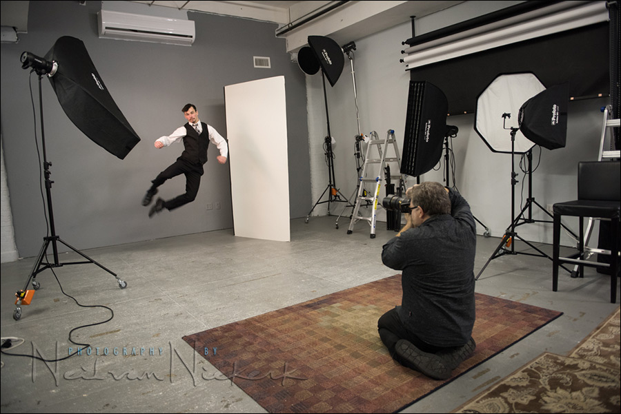 fashion photography studio lighting setup