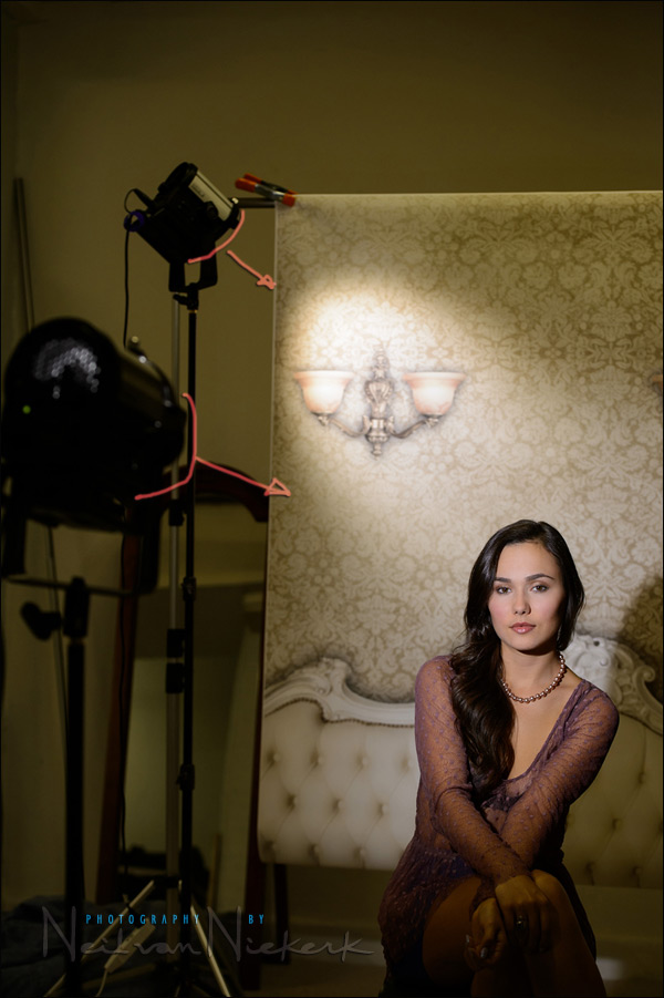 Lighting A Vintage Styled Boudoir Photo Session Tangents 