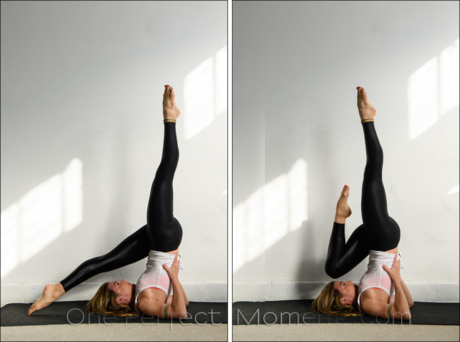 Studio photo session: Yoga - Tangents