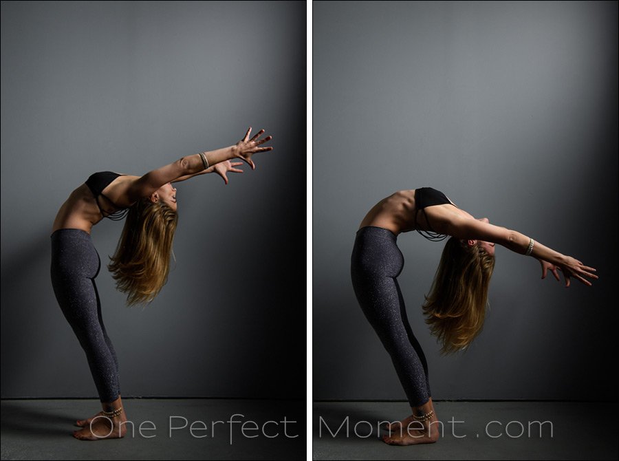 Studio photo session: Yoga - Tangents