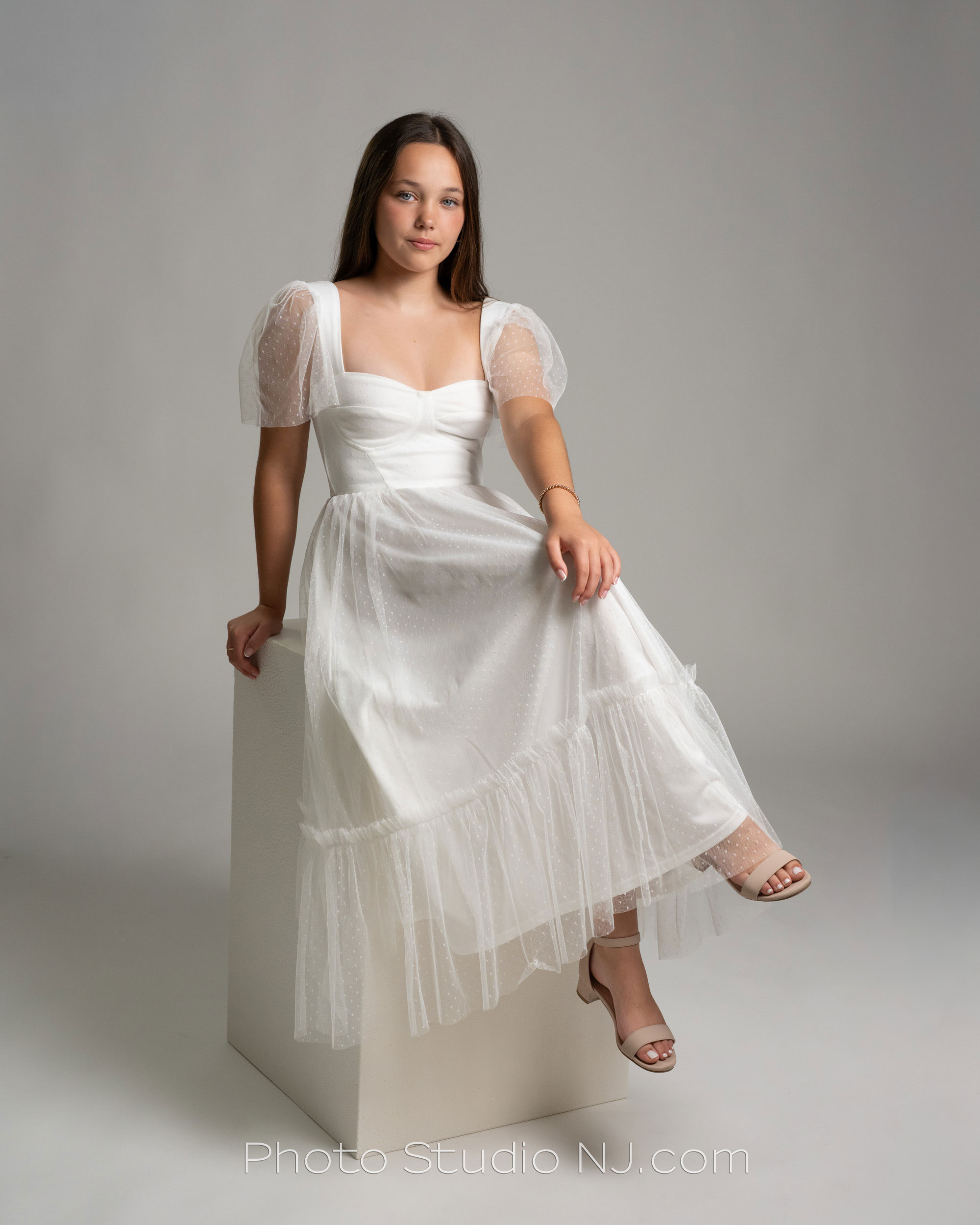 NJ studio portraits elegant posing