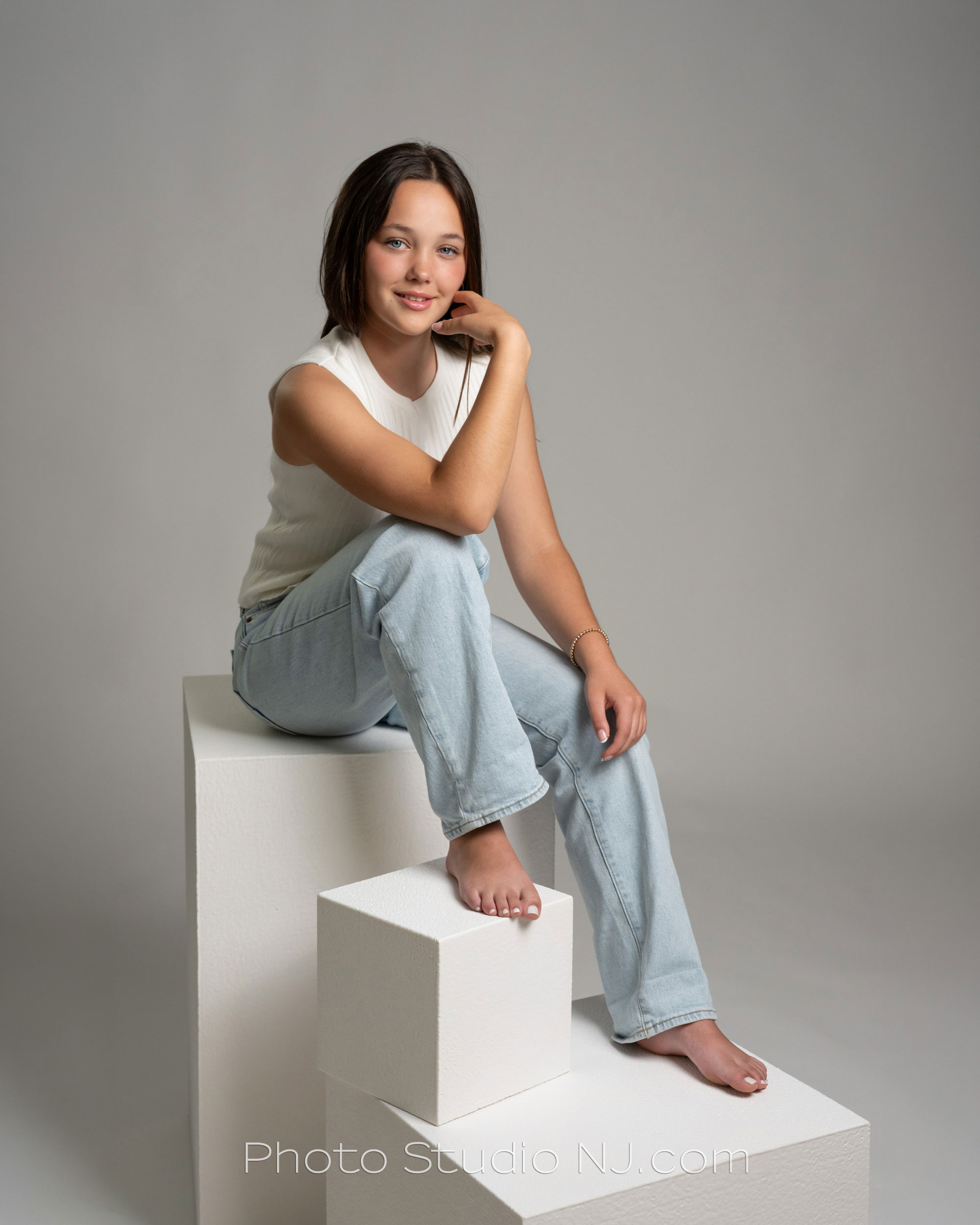 continuous lighting studio portraits new jersey