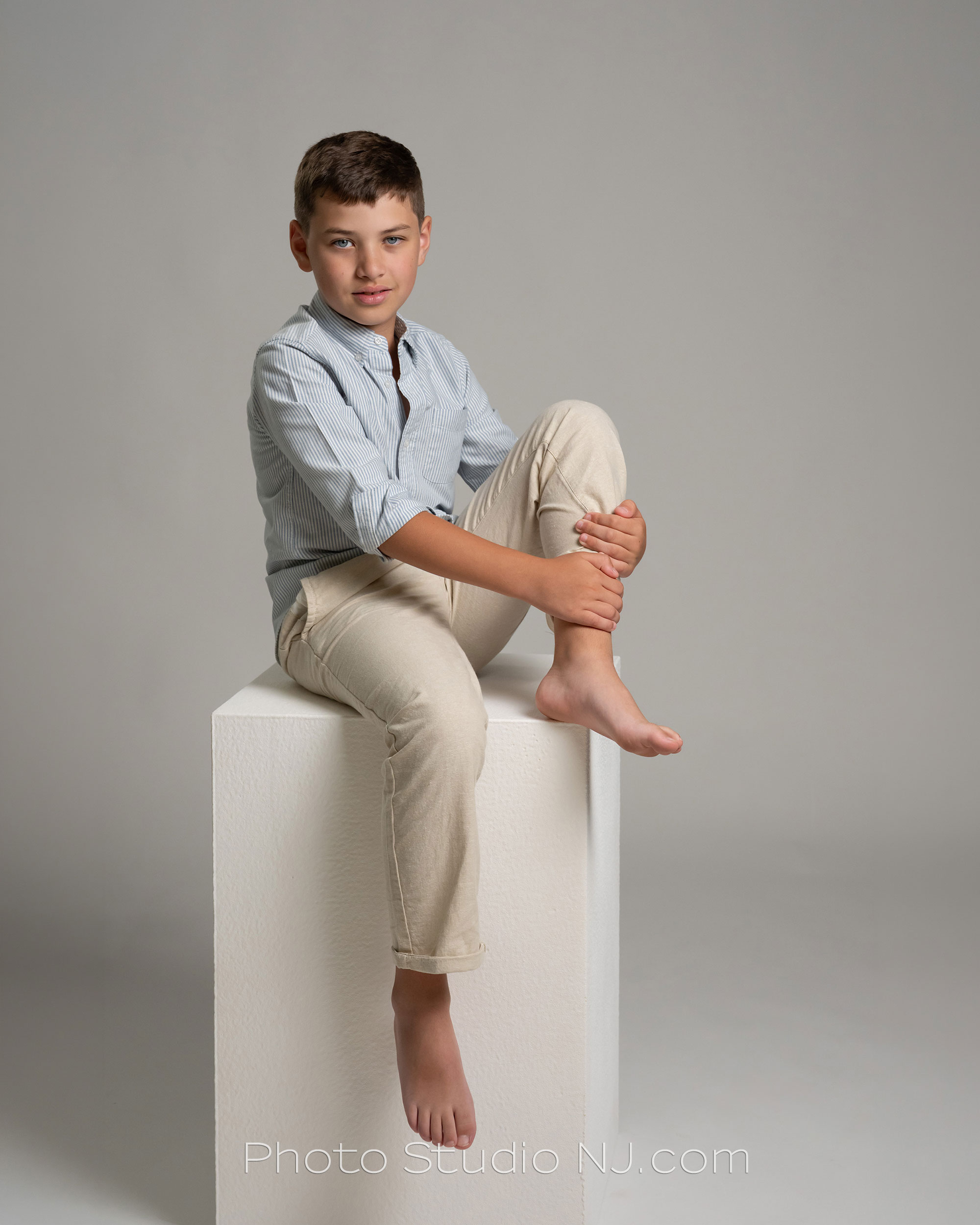 continuous lighting studio portraits New Jersey photographer